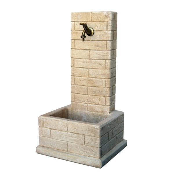 fontana calcestruzzo effetto mattone