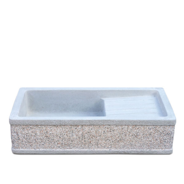 Lavandino in cemento bocciardato Mod. Gavi